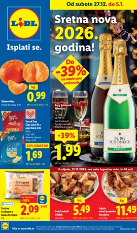 Lidl katalog prehrana
