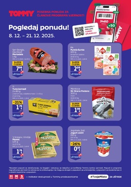 Tommy katalog Pogodnosti za članove