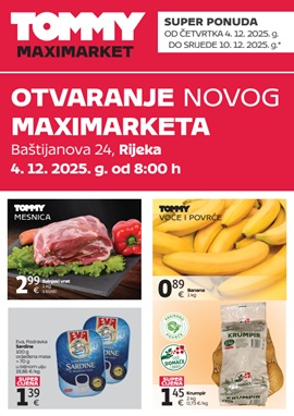 Tommy katalog Rijeka otvorenje