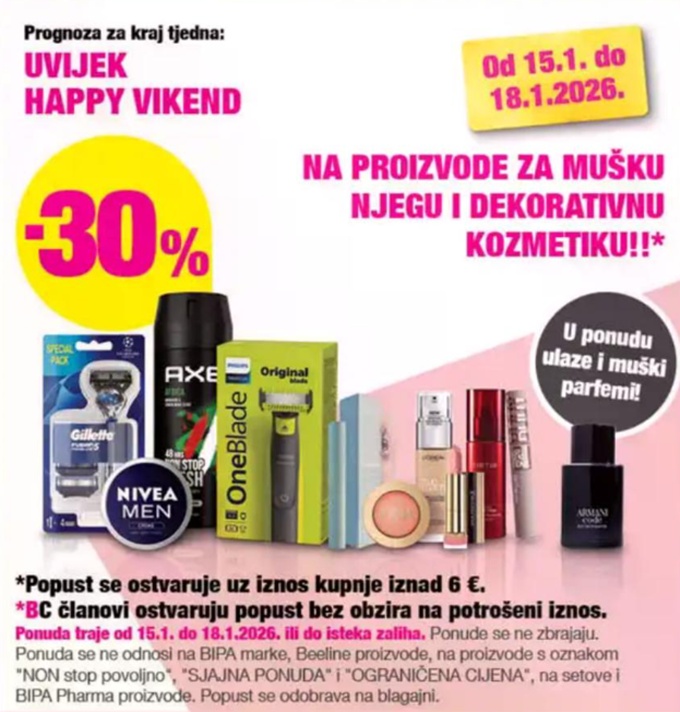 Bipa vikend akcija