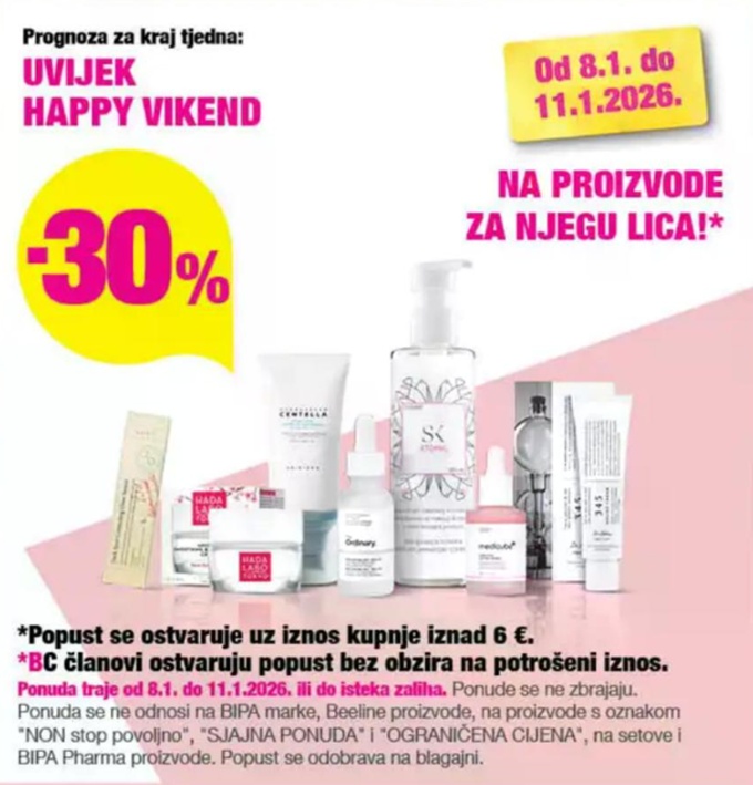Bipa vikend akcija