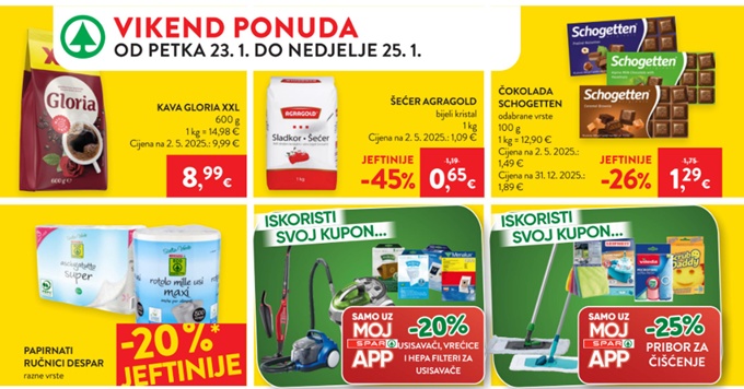 Spar vikend akcija