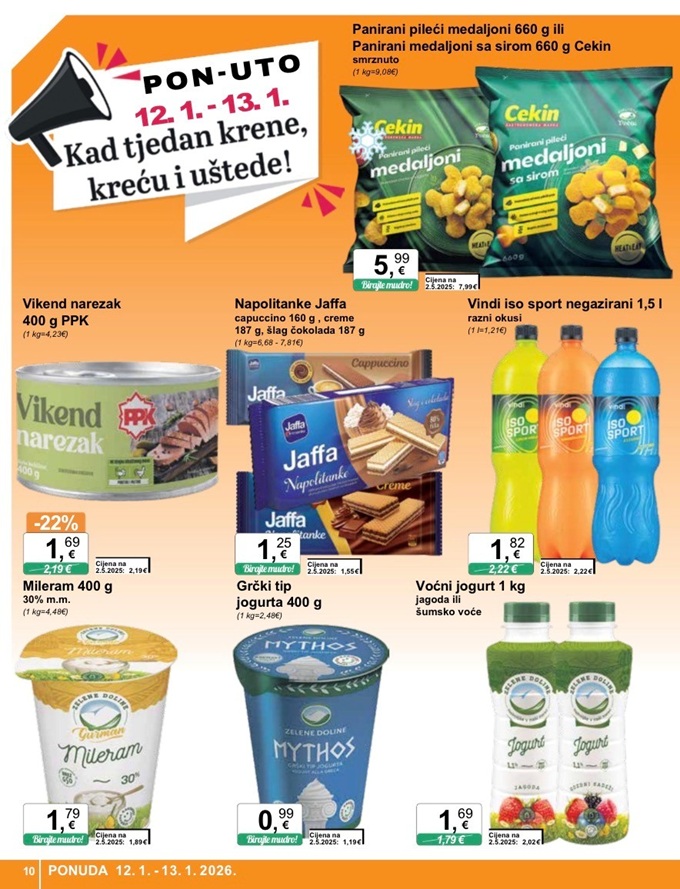 KTC akcija za početak tjedna