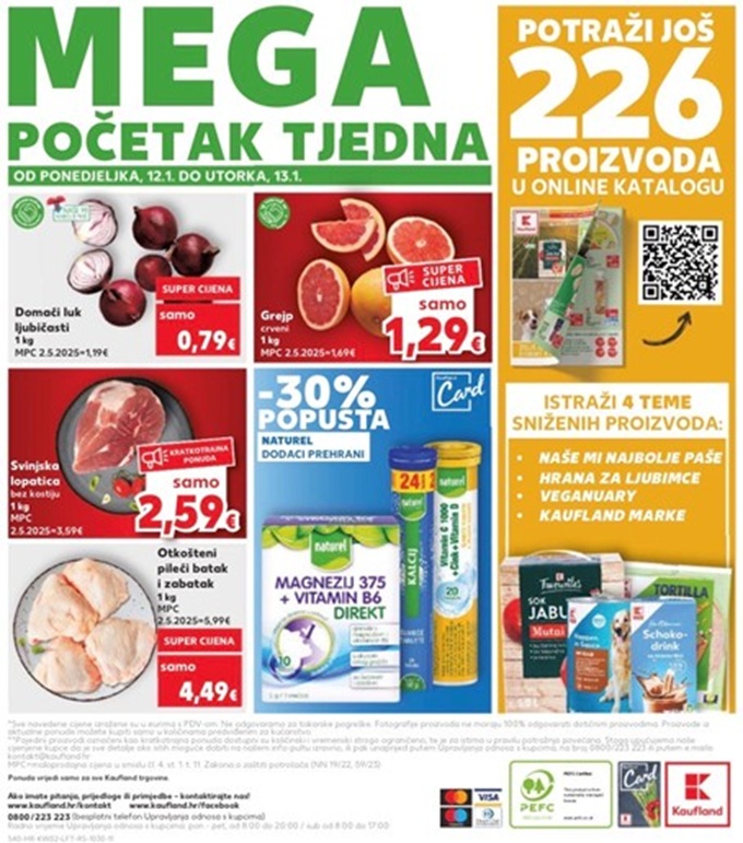Kaufland akcija za početak tjedna
