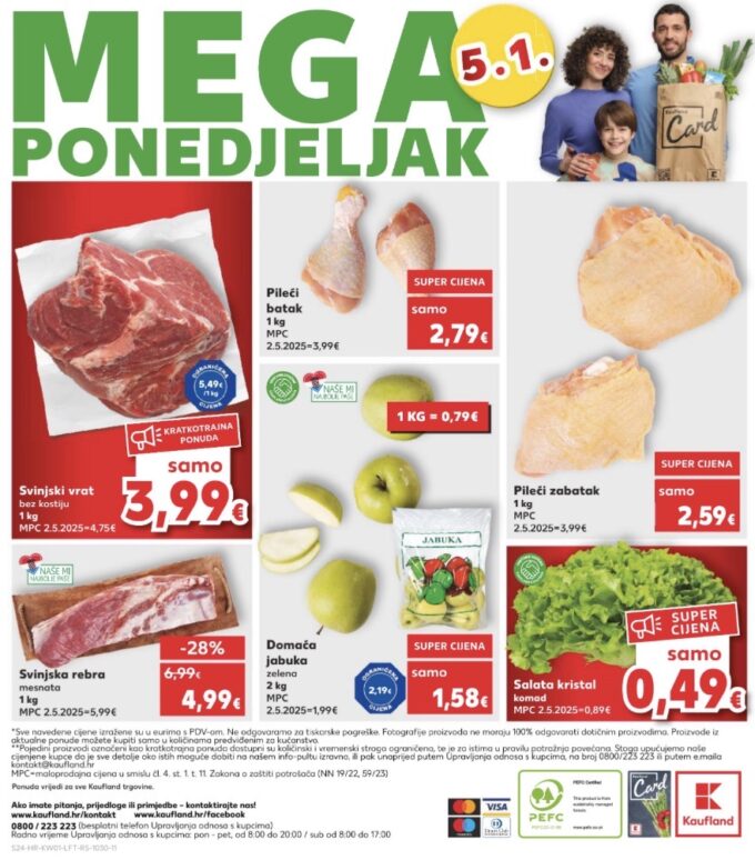 Kaufland akcija za početak tjedna