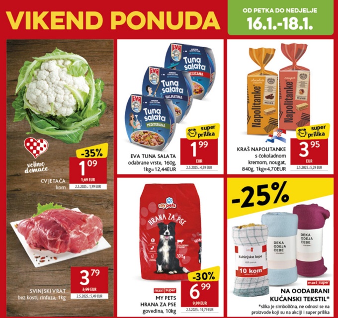 Konzum vikend akcija