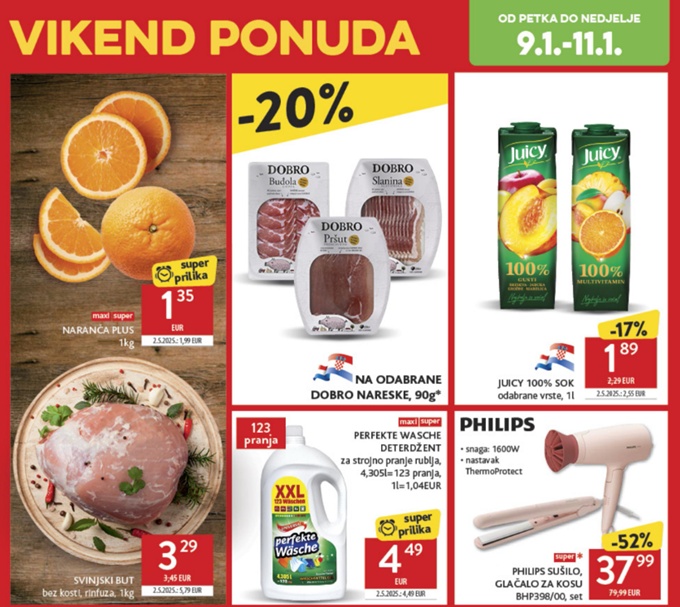 Konzum vikend akcija