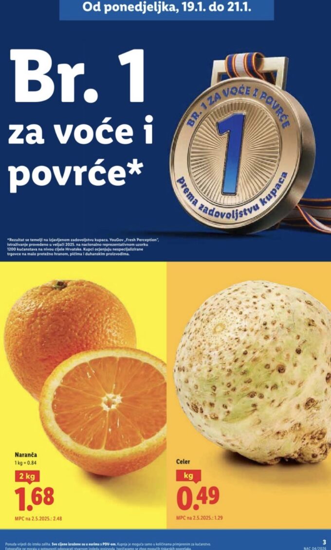 Lidl akcija za početak tjedna