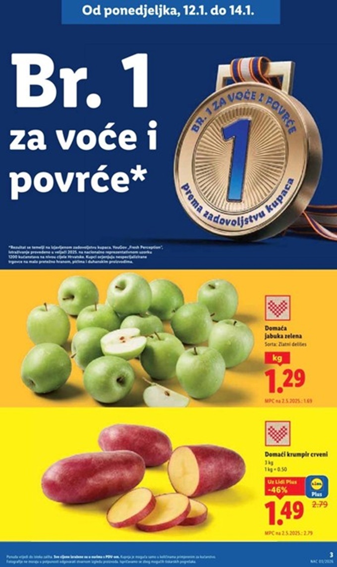 Lidl akcija za početak tjedna