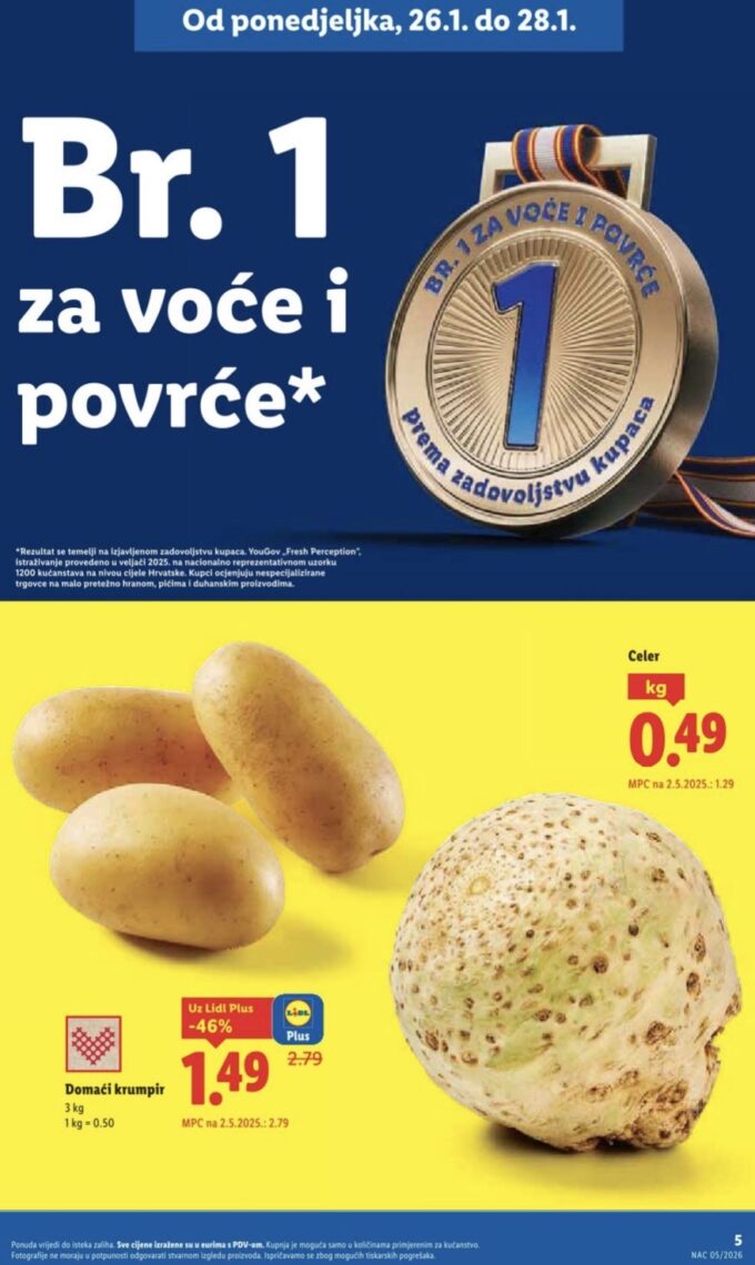 Lidl akcija za početak tjedna