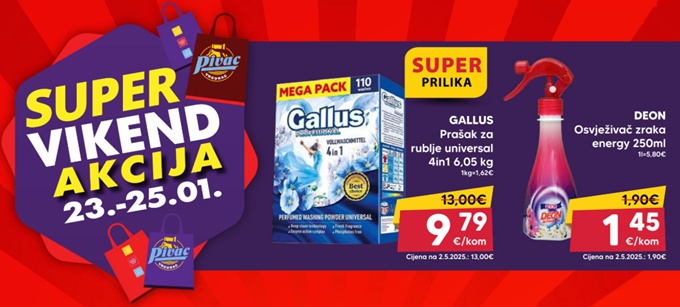 Pivac vikend akcija