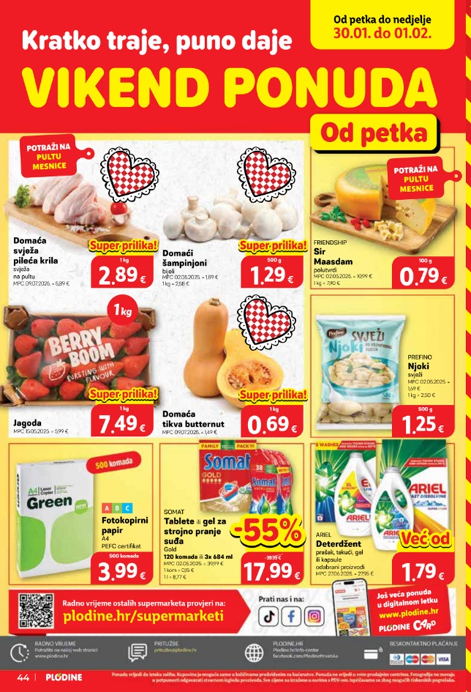 Plodine vikend akcija