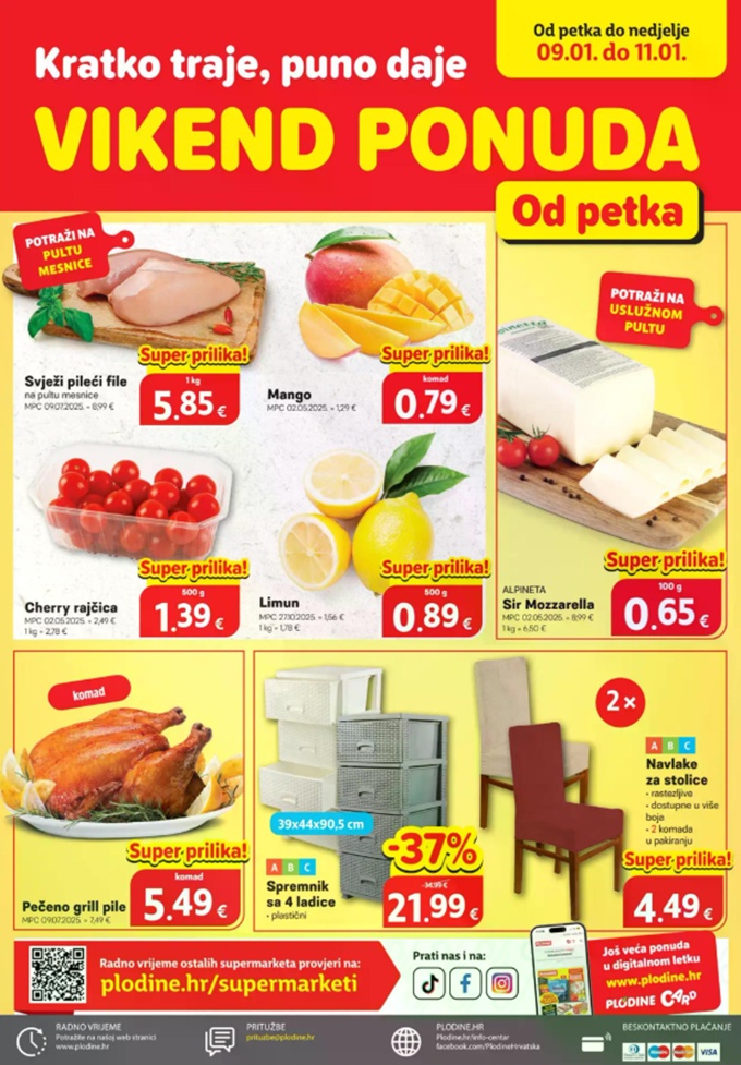 Plodine vikend akcija