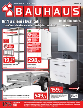 Bauhaus katalog siječanj