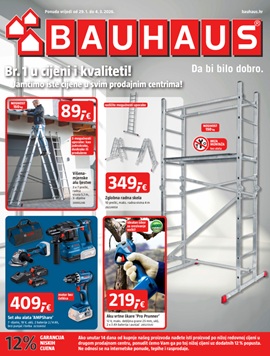 Bauhaus katalog veljača
