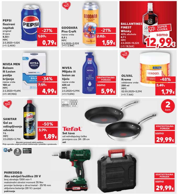 Kaufland akcija mega početak tjedna