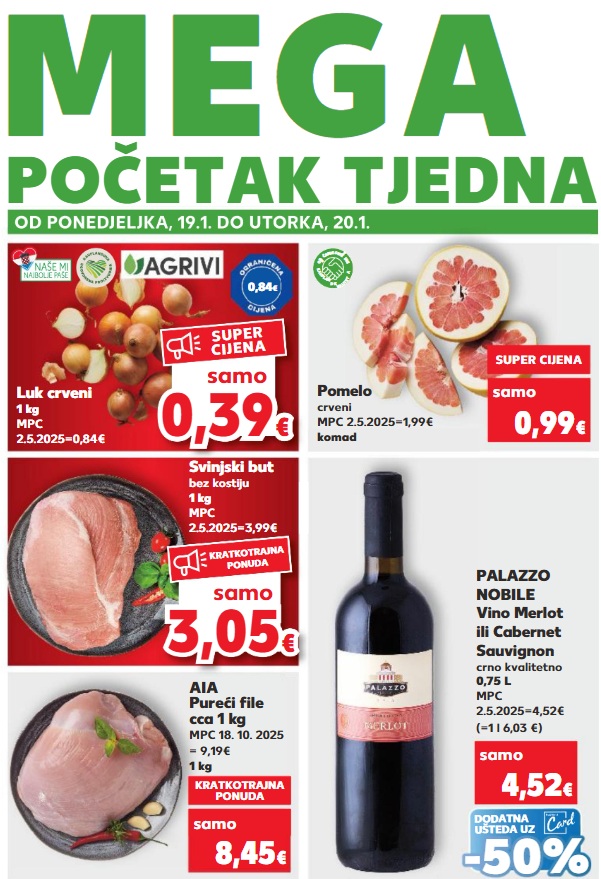 Kaufland akcija početak tjedna