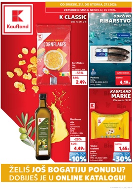 Kaufland katalog K Classic, održivo ribarstvo