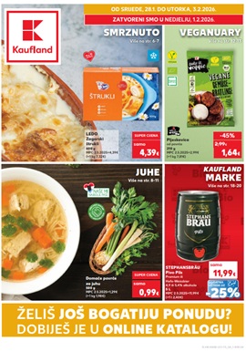 Kaufland katalog Smrznuto, vege, juhe