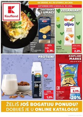 Kaufland katalog Tjestenine, umaci, proteini