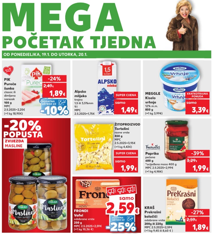 Kaufland mega početak tjedna