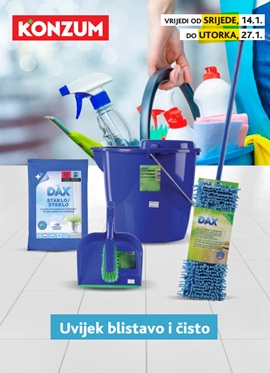 Konzum katalog Ponuda proizvoda za čišćenje