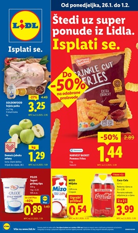 Lidl katalog prehrana