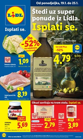 Lidl katalog prehrana
