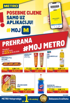 Metro katalog prehrana