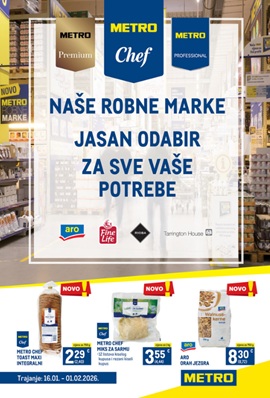 Metro katalog Metro robne marke