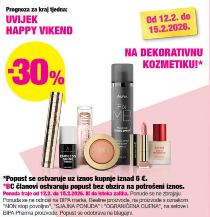 Bipa vikend akcija