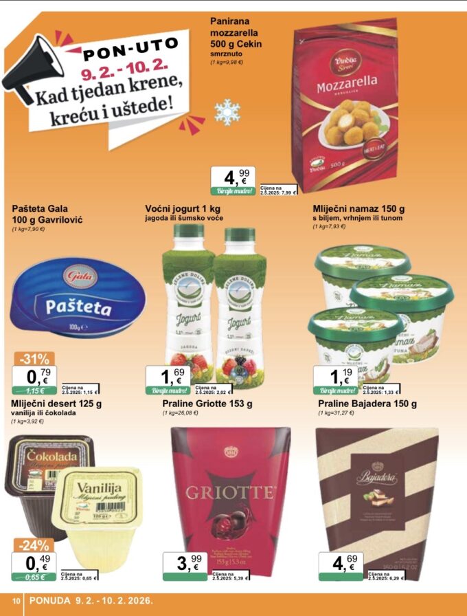 KTC akcija za početak tjedna
