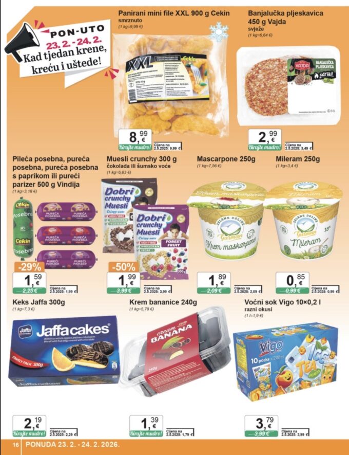 KTC akcija za početak tjedna