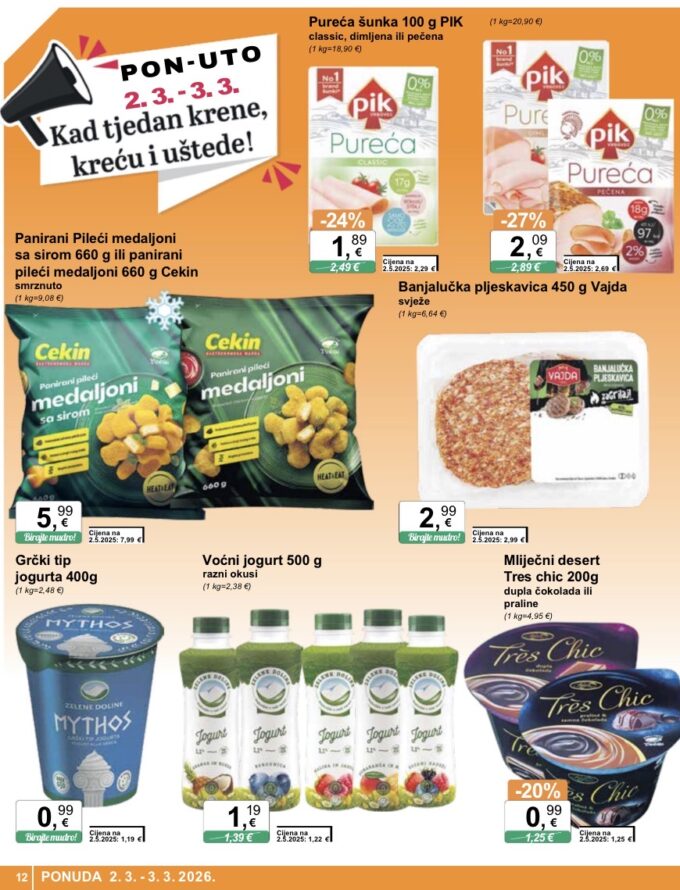 KTC akcija za početak tjedna