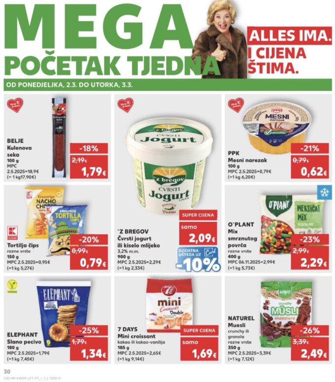 Kaufland akcija za početak tjedna