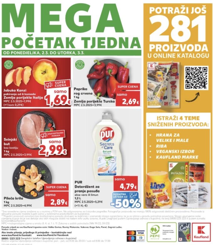 Kaufland akcija za početak tjedna