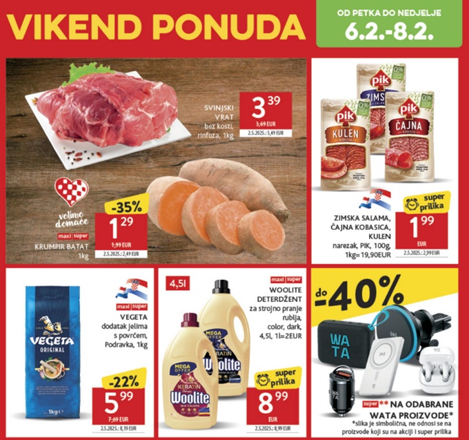 Konzum vikend akcija