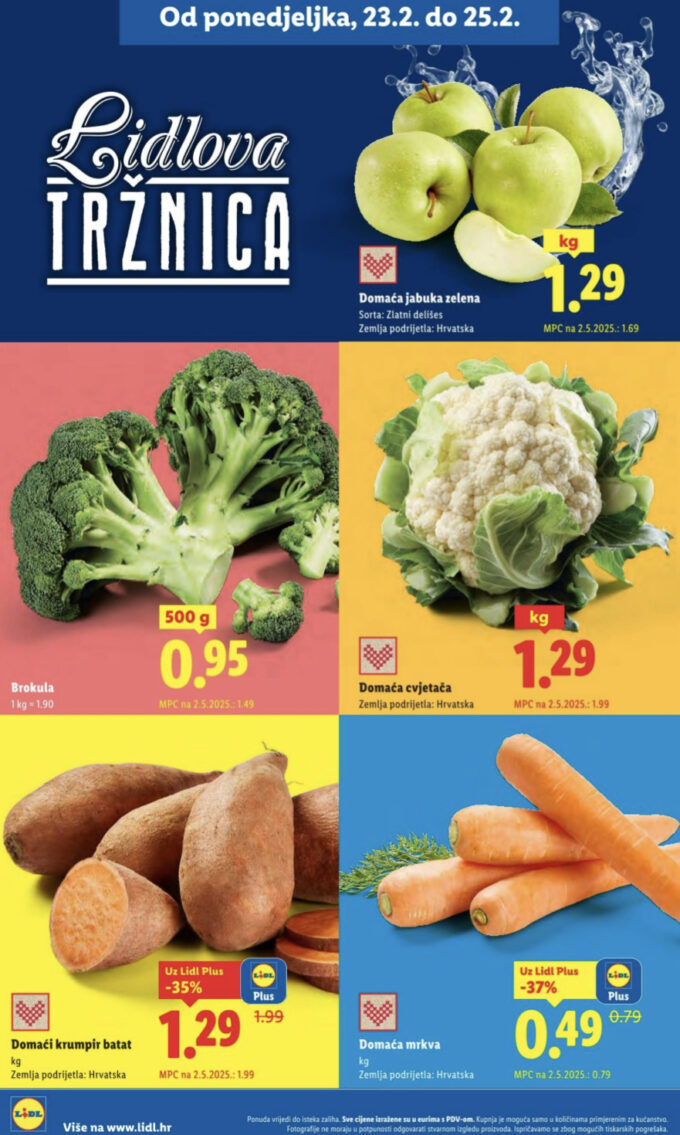 Lidl akcija za početak tjedna