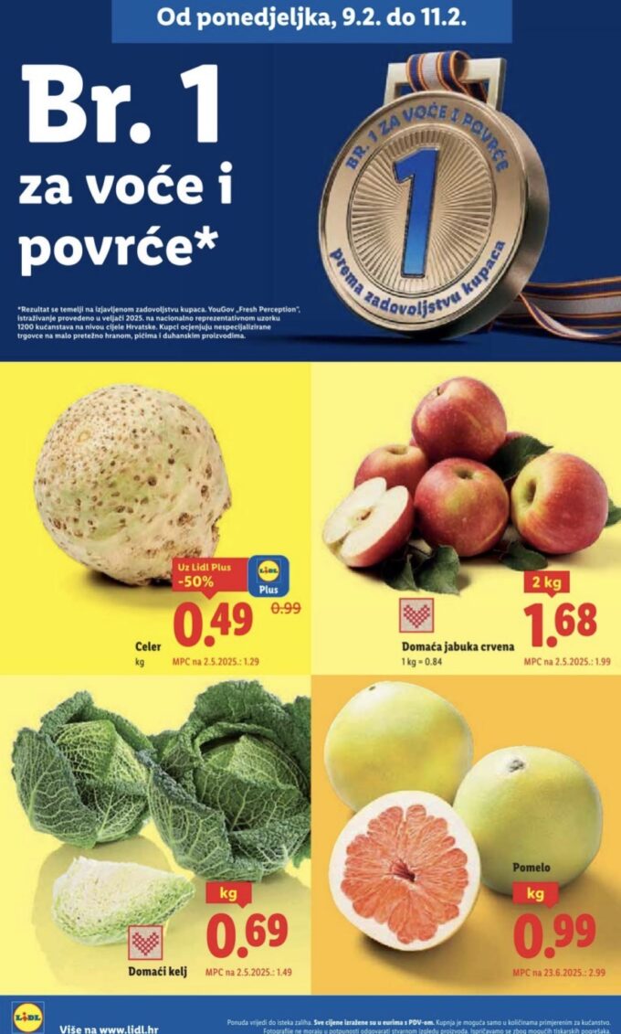 Lidl akcija za početak tjedna