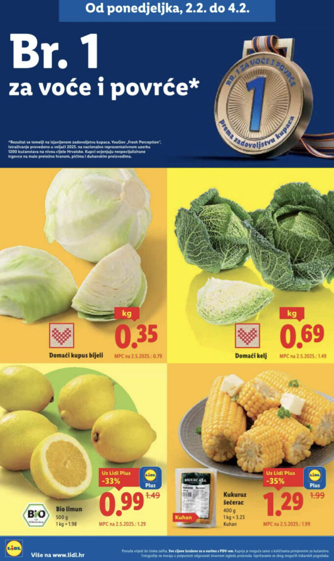 Lidl akcija za početak tjedna