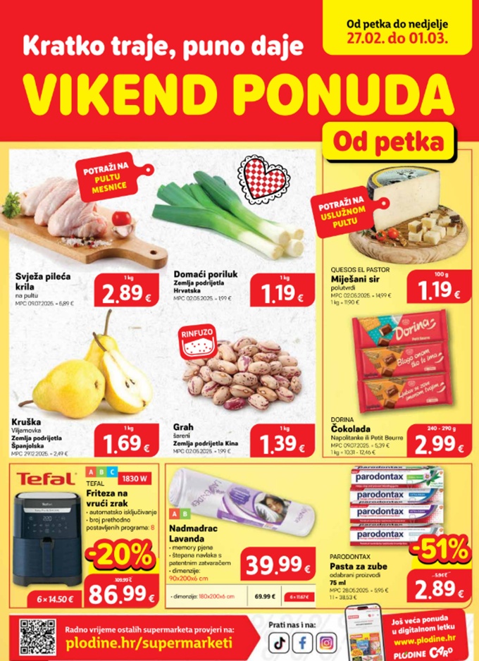 Plodine vikend akcija