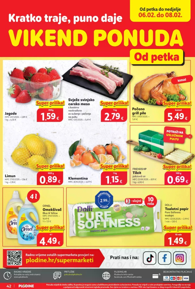 Plodine vikend akcija