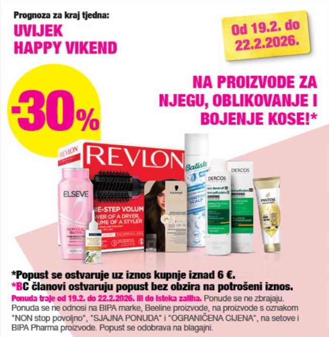 Bipa vikend akcija