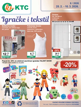 KTC katalog Igračke i tekstil
