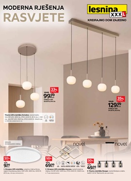 Lesnina katalog Moderna rješenja rasvjete