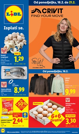 Lidl katalog prehrana