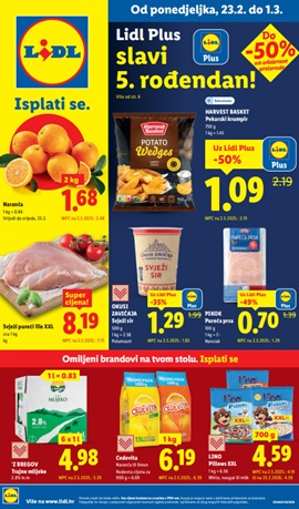 Lidl katalog prehrana