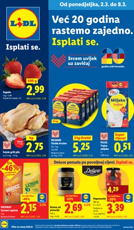 Lidl katalog prehrana