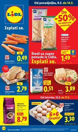 Lidl katalog prehrana