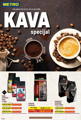 Metro katalog Kava